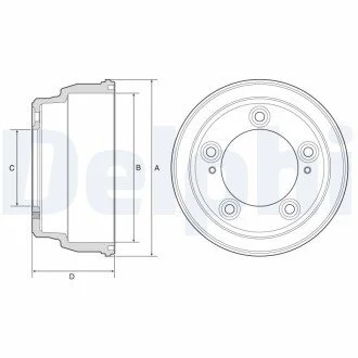 Автозапчасть Delphi BF645