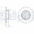 DELPHI FIAT гальмівний диск передній Ducato TD 86- 290 16 14.8 BG2257