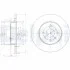 Гальмівні(тормозні) диски Delphi BG3885 (фото 1)