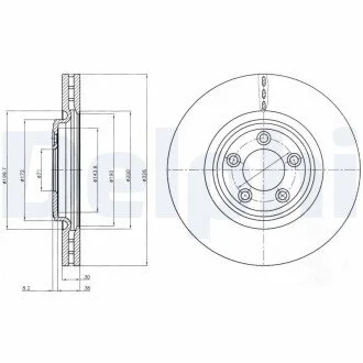 Автозапчасть Delphi BG4203C