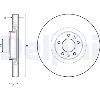 Автозапчасть Delphi BG4716C