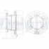 Гальмівні(тормозні) диски Delphi BG9069 (фото 1)