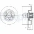Тормозной диск с подшипником Delphi BG9112RSC (фото 1)