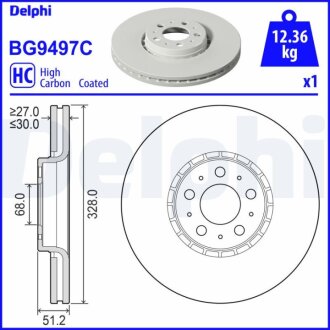 Автозапчасть Delphi BG9497C