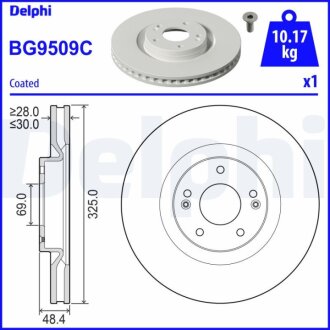 Автозапчасть Delphi BG9509C (фото 1)