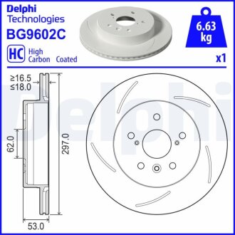 Автозапчасть Delphi BG9602C