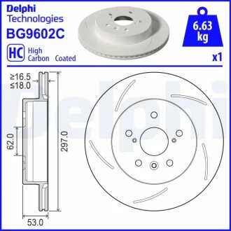 Автозапчасть Delphi BG9602C
