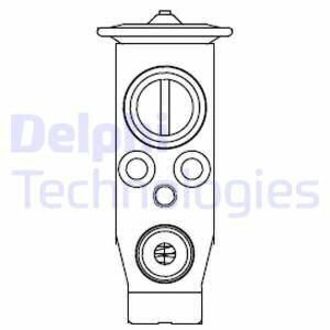 Розширювальний клапан кондицiонера Delphi CB1003V (фото 1)