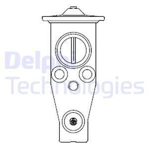 Клапан кондиціонера Delphi CB1017V (фото 1)