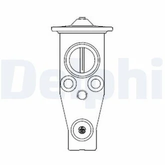 Клапан кондиціонера Delphi CB1017V