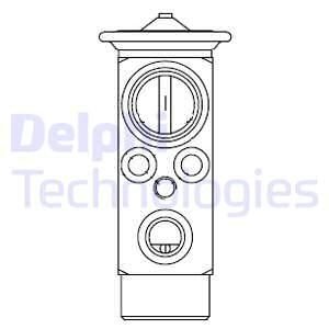 Клапан кондиціонера Delphi CB1020V (фото 1)