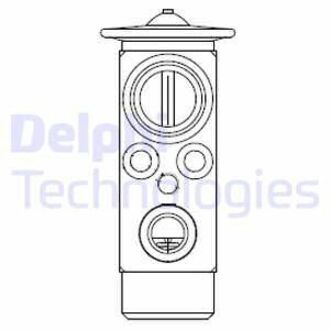 Клапан кондиціонера Delphi CB1024V
