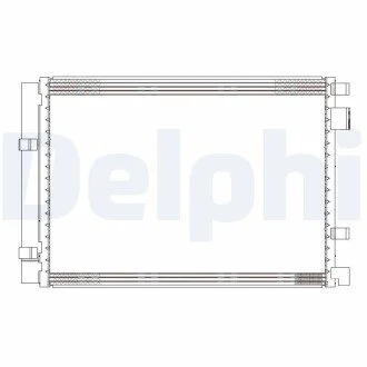 Радіатор кондиціонера Delphi CF20306