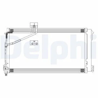 Радиатор кондиционера Delphi CF20309
