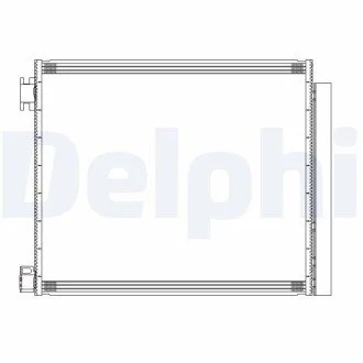Радiатор кондицiонера Delphi CF20313