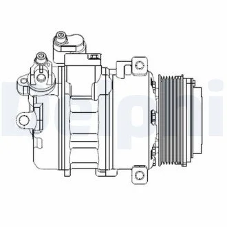 Компрессор кондиционера Delphi CS20370