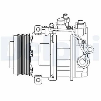 KOMPRESOR KLIM.MERCEDES M W164 05- Delphi CS20378