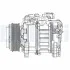 KOMPRESOR KLIM.BMW X3 F25 11- Delphi CS20501 (фото 1)