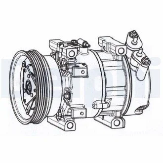 Компресор кондиціонера Delphi CS20533