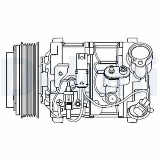 Компресор кондиціонера Delphi CS20545