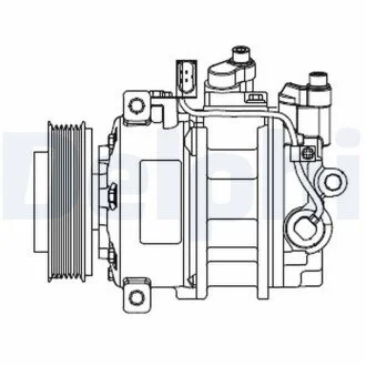 Компресор кондиціонера Delphi CS20546