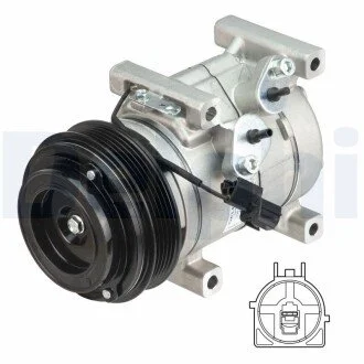 Компресор кондиціонера Delphi CS20551
