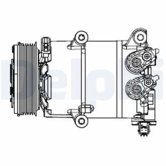 Компресор кондиціонера Delphi CS20553