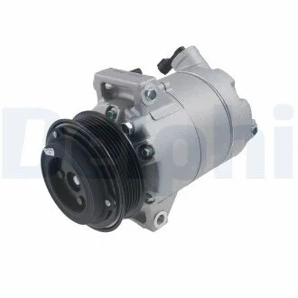 Компресор кондиціонера FORD C-MAX II, FOCUS III, FOCUS III/HATCHBACK, FOCUS III/KOMBI, GRAND C-MAX, TOURNEO CONNECT V408 NADWOZIE WIELKO, TRANSIT CONNECT V408/MINIVAN 1.0 02.12- Delphi CS20576