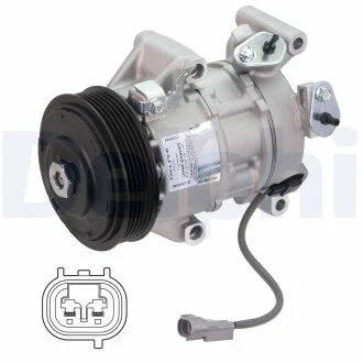 Компрессор кондиционера Delphi CS20582