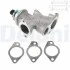 Клапан EGR OPEL COMBO TOUR, COMBO/MINIVAN, CORSA C, CORSA C/HATCHBACK PEUGEOT 207 1.4/1.7D 09.00- Delphi EG1063912B1 (фото 1)