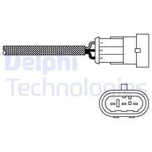 Лямбда-зонд Delphi ES10971-12B1
