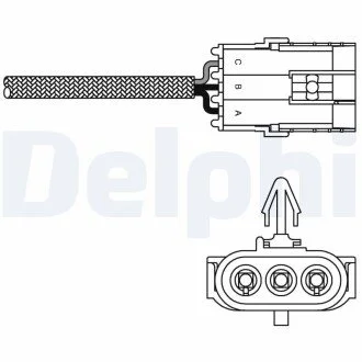 Лямбда-зонд Delphi ES1099512B1