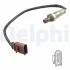 Лямбда-зонд (кількість дротів 4шт довжина 440мм) AUDI A3 CHEVROLET EPICA HONDA CIVIC VI MASERATI QUATTROPORTE VI NISSAN X-TRAIL I SEAT ALTEA, ALTEA XL, LEON, TOLEDO III CAXA-YD22ETI 09.94- Delphi ES2118712B1 (фото 1)