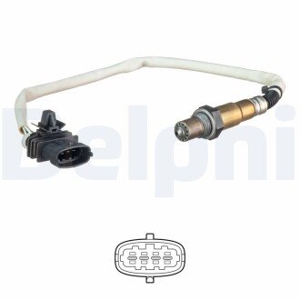 Sonda lambda OPEL // VAUXHALL Delphi ES2124112B1