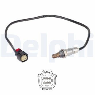 Sonda lambda FORD C-Max,Fiesta,Fiesta Van,Focus,Grand C-Max,Mondeo Delphi ES2139812B1 (фото 1)