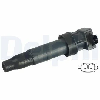 Катушка зажигания Hyundai Sonata/IX35/Santa FE 2.4-3.3 05-/Kia Sportage 2.0-2.4 CVVT 09- Delphi GN10560-12B1