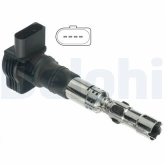 Котушка запалення GN10706-12B1 VW PHAETON, TOUAREG 02-06 Delphi GN1070612B1
