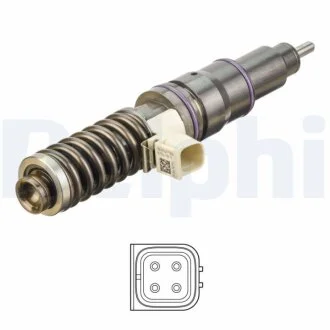 Елемент інжекторного насосу (відновлений) VOLVO Delphi HRE300 (фото 1)