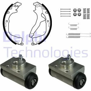 Тормозные колодки, барабанные Delphi KP1145