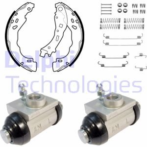 Комплект бараб.колодки+цилиндр Delphi KP1146