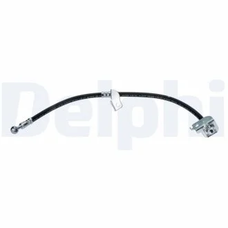 Гальмівний шланг передн Прав (довжина 570мм, Banjo/M10x1) HYUNDAI I20 II 1.0-1.4D 11.14- Delphi LH7672 (фото 1)
