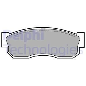 Гальмівні колодки, дискові Delphi LP0261