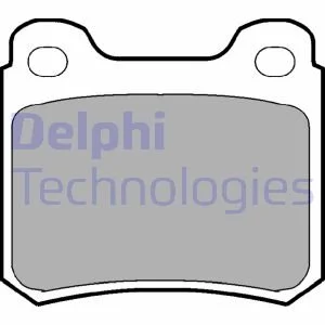 Гальмівні колодки, дискові Delphi LP0915