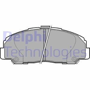 Тормозные колодки, дисковые Delphi LP0944