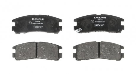 Гальмівні колодки, дискові Delphi LP0955 (фото 1)