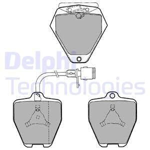 Гальмівні колодки дискові AUDI S4/S6 Delphi LP1024