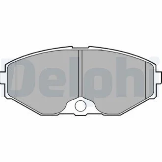 Тормозные колодки, дисковые Delphi LP1058