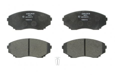 Тормозные колодки, дисковые Delphi LP1095 (фото 1)