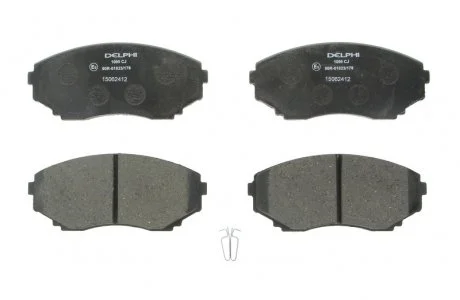 Тормозные колодки, дисковые Delphi LP1095