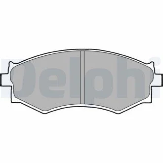 Гальмівні колодки, дискові Delphi LP1228